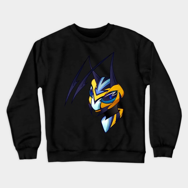 Rampage Yellow Jacket Bust Crewneck Sweatshirt by TwilightSaint